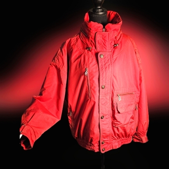 Vintage BOGNER Y2K Ski Jacket, Hidable hood, Tons of Pockets, MADE IN THE USA 40 - Picture 1 of 16